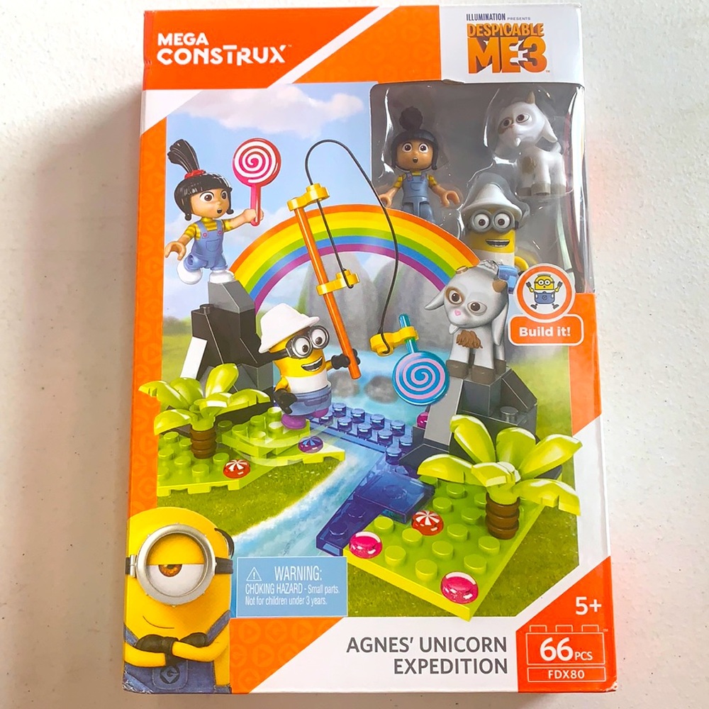 Mega Construx Agnes’ Unicorn Expedition 66 piece